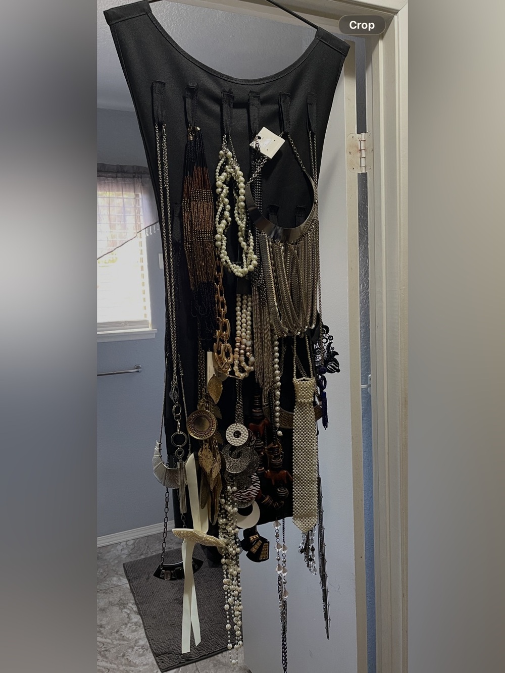 24 Necklaces And Hanging Jewelry Organizer Included
